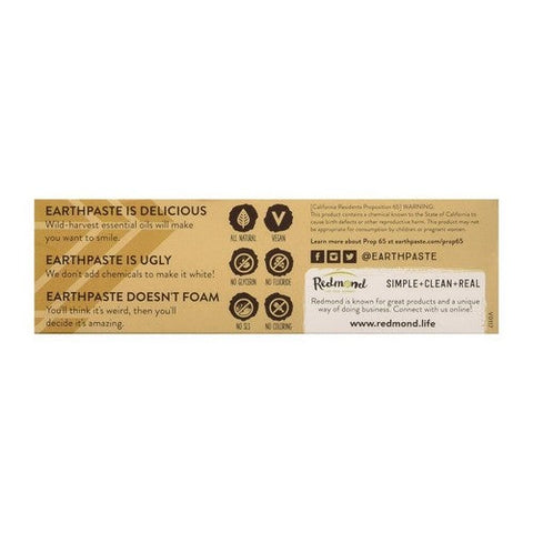 Redmond, Silver Earth Paste Mineral Toothpaste Wintergreen, Wintergreen 4 OZ Redmond