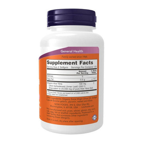 Now Foods, Aloe Vera Gels, 250 Soft Gels Now Foods