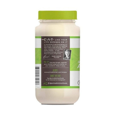Primal Kitchen, Mayonnaise Made With Avocado Oil, 24 Oz (Case Of 6) Primal Kitchen