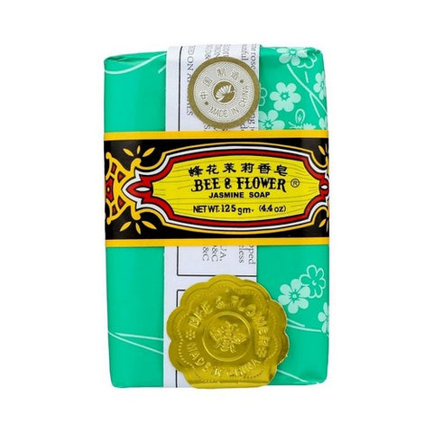 BEE & FLOWER SOAP, Bar Soap Jasmine, 4.4 oz BEE & FLOWER SOAP