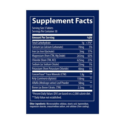 Trace Minerals, Trace Mineral Tablets, 90 Tabs Trace Minerals